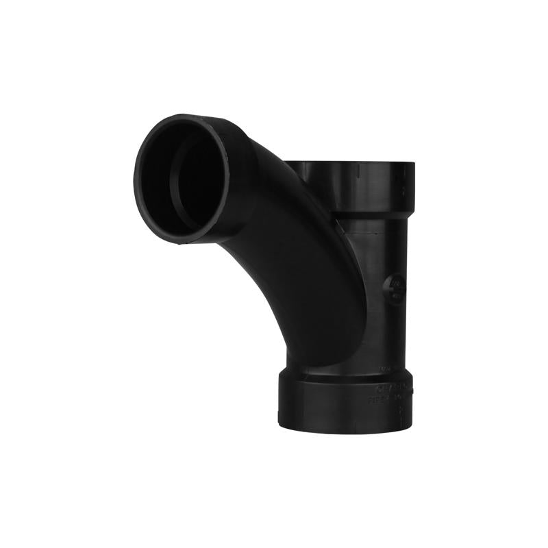 Charlotte Pipe 2 in. Hub X 2 in. D Hub ABS Wye