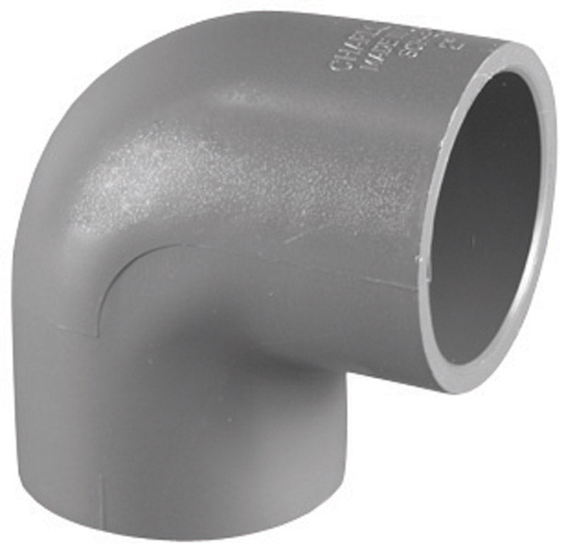 Charlotte Pipe Schedule 80 1 in. Slip X 1 in. D Slip PVC Elbow 1 pk