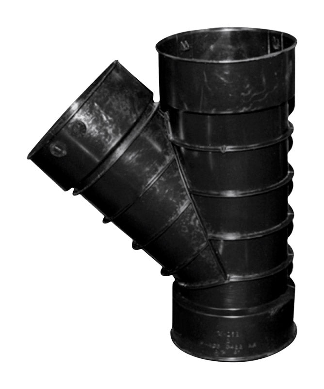 Advanced Drainage Systems Schedule 40 3 in. Snap X 3 in. D Snap Polyethylene 10 in. Wye 1 pk
