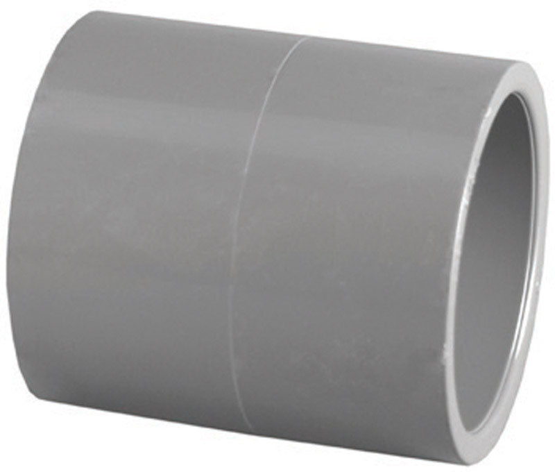 Charlotte Pipe Schedule 80 1-1/4 in. Slip X 1-1/4 in. D Slip PVC Coupling 1 pk