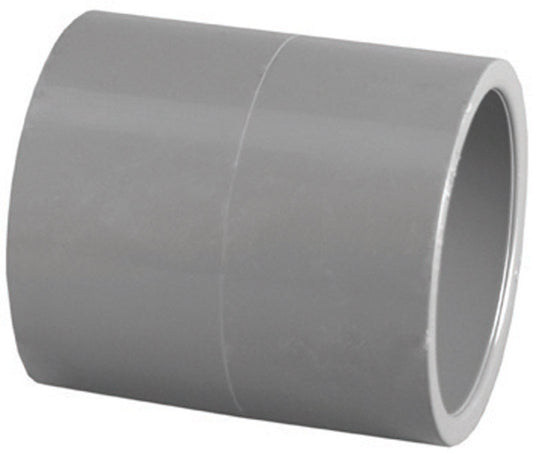 Charlotte Pipe Schedule 80 1-1/4 in. Slip X 1-1/4 in. D Slip PVC Coupling 1 pk