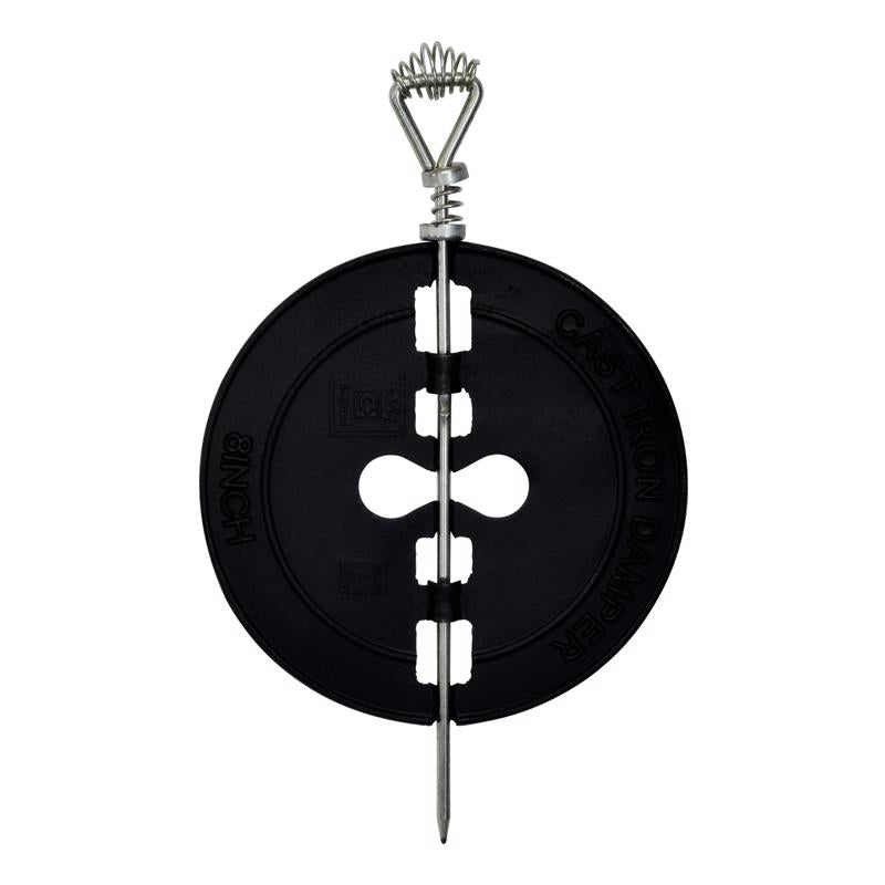 Imperial 8 in. D Cast Iron Damper