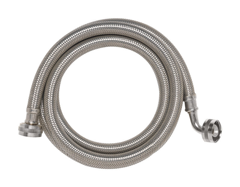Ace 3/4 in. Hose Thread X 3/4 in. D Hose Thread 5 ft. Stainless Steel Supply Line