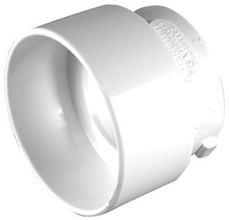 Charlotte Pipe Schedule 30 3 in. Spigot X 2 in. D Hub PVC Reducing Bushing 1 pk