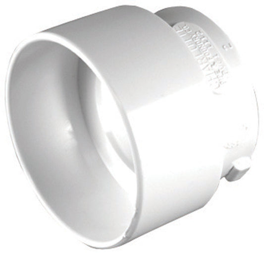 Charlotte Pipe Schedule 30 3 in. Spigot X 2 in. D Hub PVC Reducing Bushing 1 pk