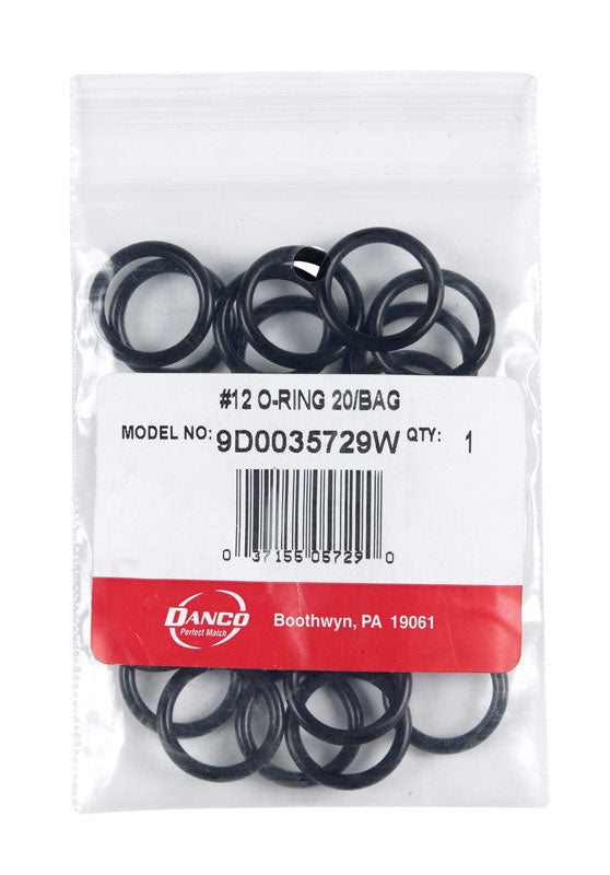 Danco 13/16 in. D X 5/8 in. D Rubber O-Ring 20 pk