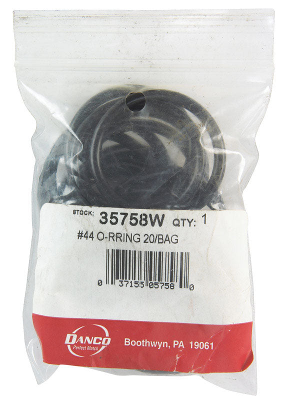 Danco 1-9/16 in. D X 1.31 in. D Rubber O-Ring 20 pk