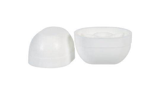 Plumb Pak Toilet Bolt Caps White Plastic For Universal