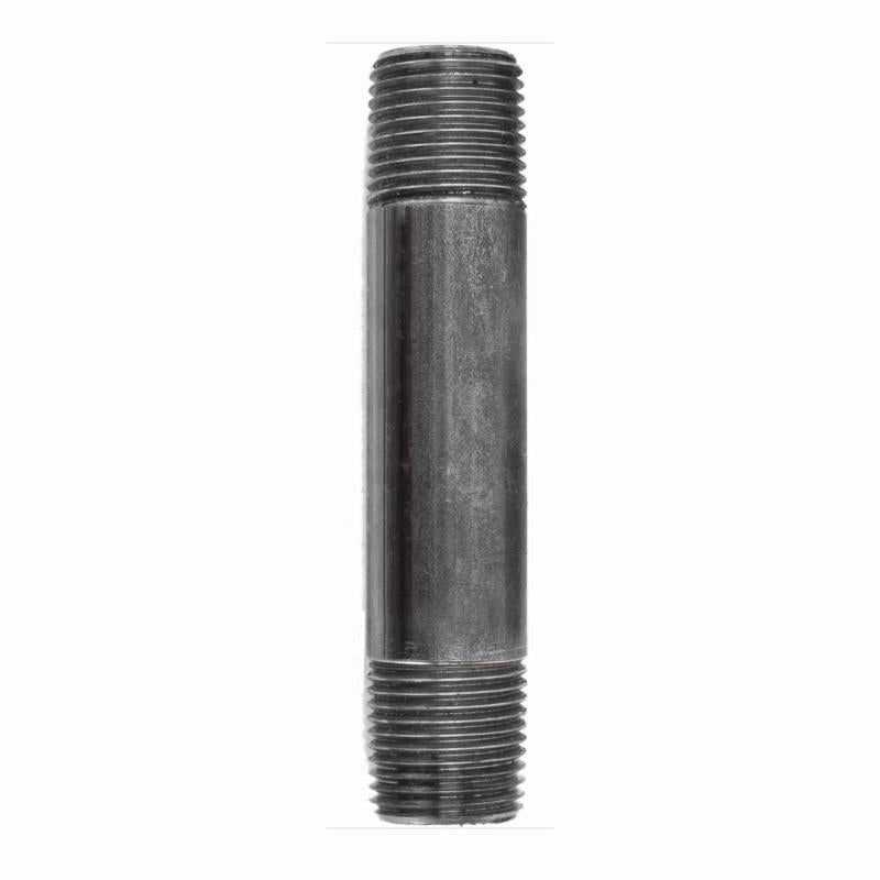 STZ Industries 1/4 in. MIP each X 1/4 in. D MIP Black Steel 4 in. L Nipple