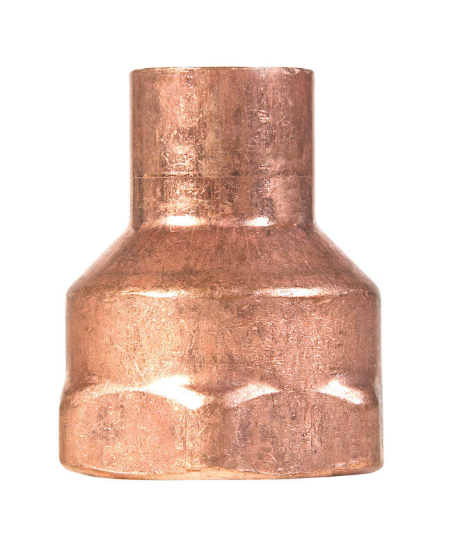 NIBCO 3/8 in. Copper X 1/2 in. D FIP Copper Pipe Adapter 1 pk