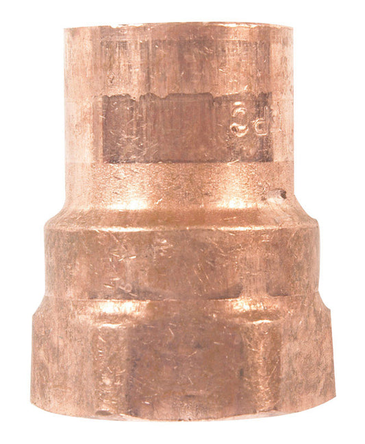 NIBCO 3/4 in. Copper X 3/4 in. D FIP Copper Pipe Adapter 1 pk
