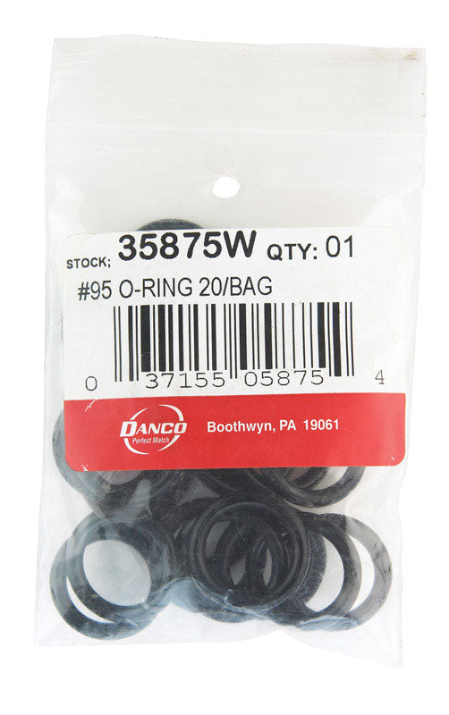 Danco 15/16 in. D X 11/16 in. D #95 Rubber O-Ring 20 pk