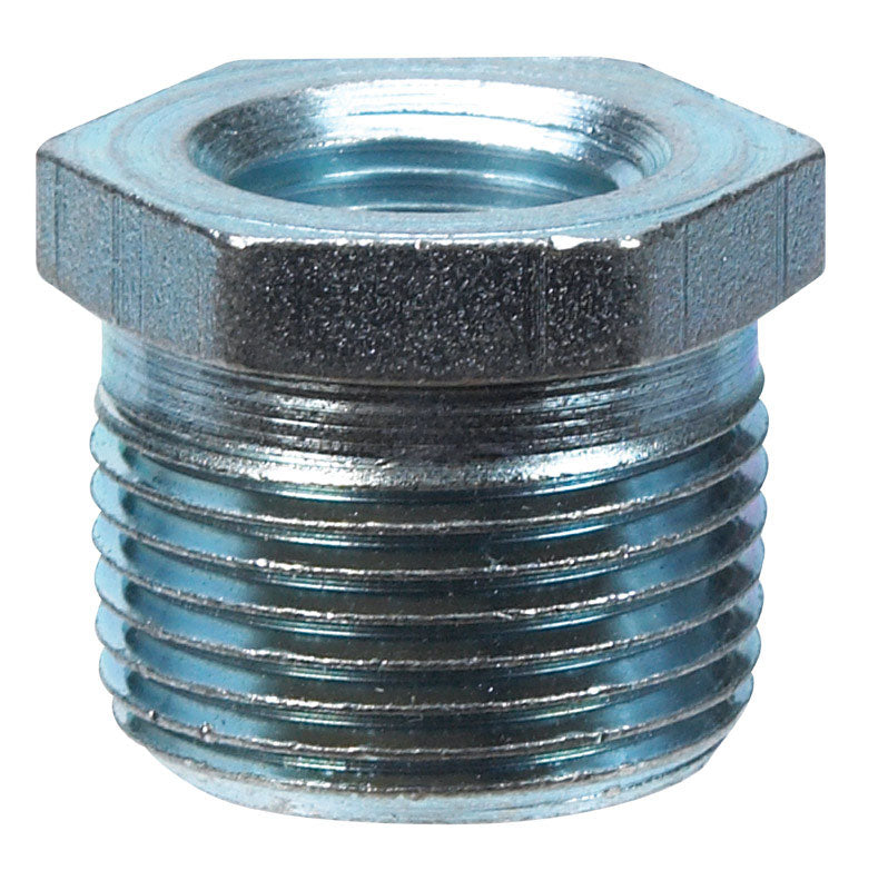 Billco Corporation 1/4 in. MPT X 1/8 in. D MPT Galvanized Hex Bushing
