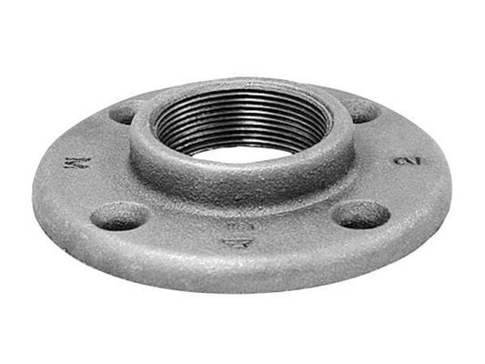 Anvil 3/8 in. FPT Black Malleable Iron Floor Flange