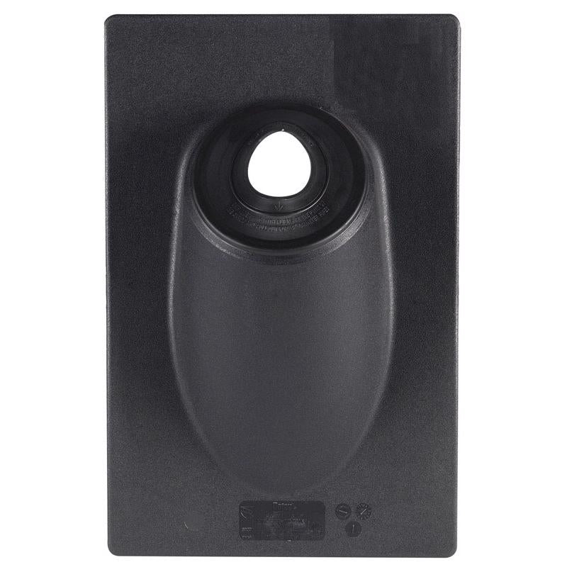 Oatey High-Rise 13 in. W X 20 in. L Plastic Roof Flashing Black