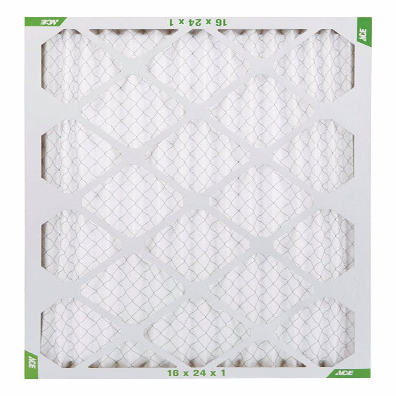 Ace 16 in. W X 24 in. H X 1 in. D Synthetic 8 MERV Pleated Air Filter 1 pk