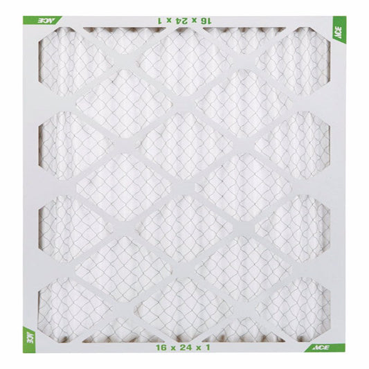 Ace 16 in. W X 24 in. H X 1 in. D Synthetic 8 MERV Pleated Air Filter 1 pk