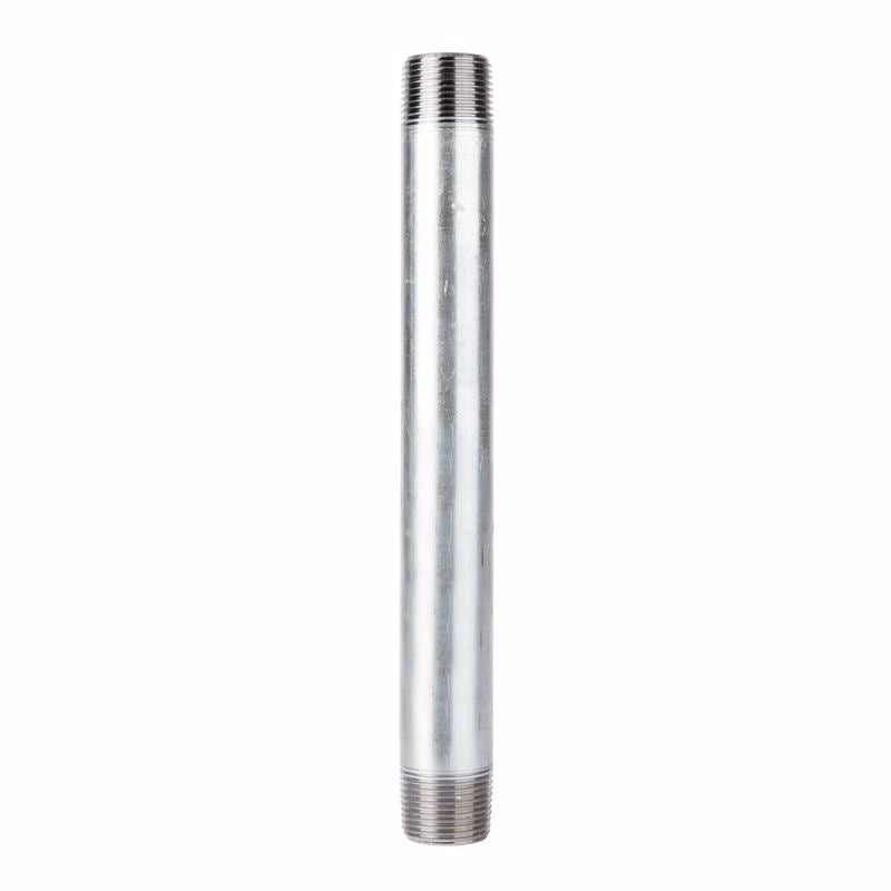 STZ Industries 1 in. MIP each X 1 in. D MIP Galvanized Steel 11 in. L Nipple