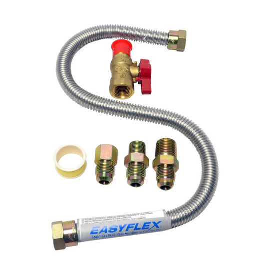 Mr. Heater 24 in. L Brass Gas Appliance Hook-Up Kit