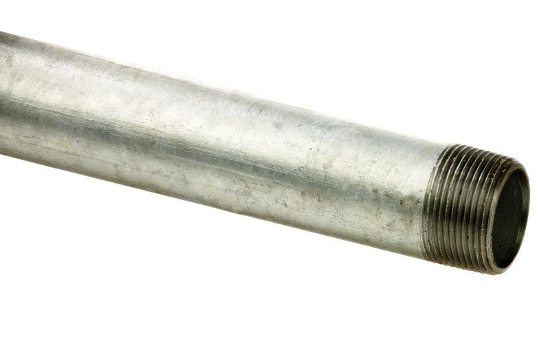 B&K Mueller 1-1/4 in. D X 60 in. L Galvanized Steel Pre-Cut Pipe