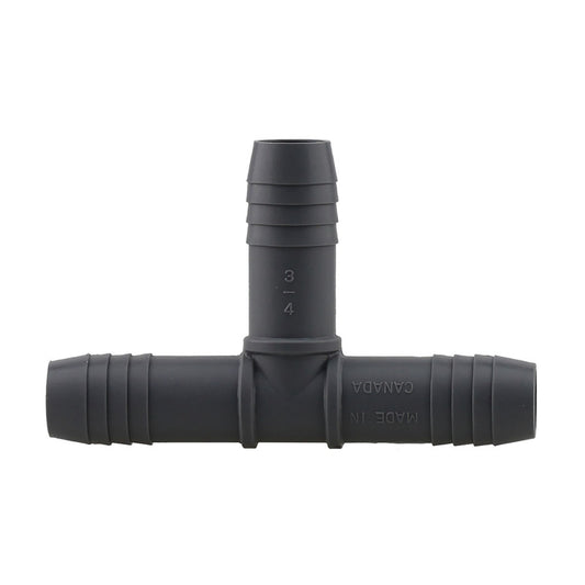 Boshart Industries 3/4 in. Insert in. X 3/4 in. D Insert Polypropylene Tee 1 pk