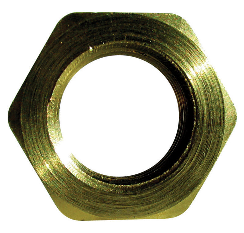 JMF Company Pipe Lock Nut 1/2 in. Brass