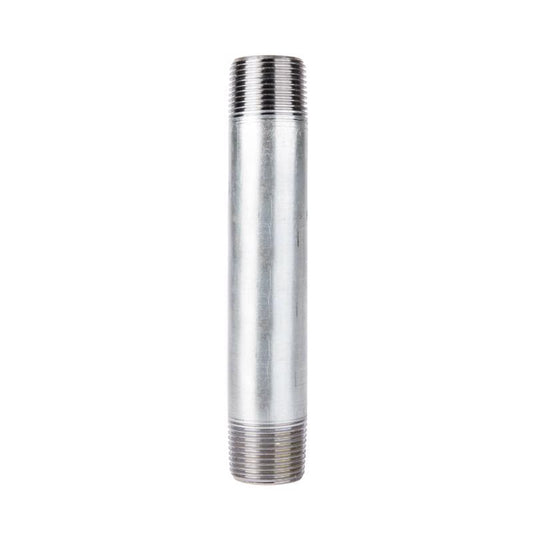STZ Industries 1-1/4 in. MIP each X 1-1/4 in. D MIP Galvanized Steel 7 in. L Nipple