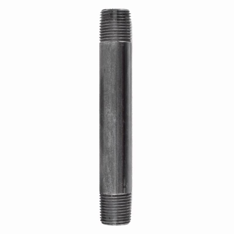 STZ Industries 1/8 in. MIP each X 1/8 in. D MIP Black Steel 5-1/2 in. L Nipple