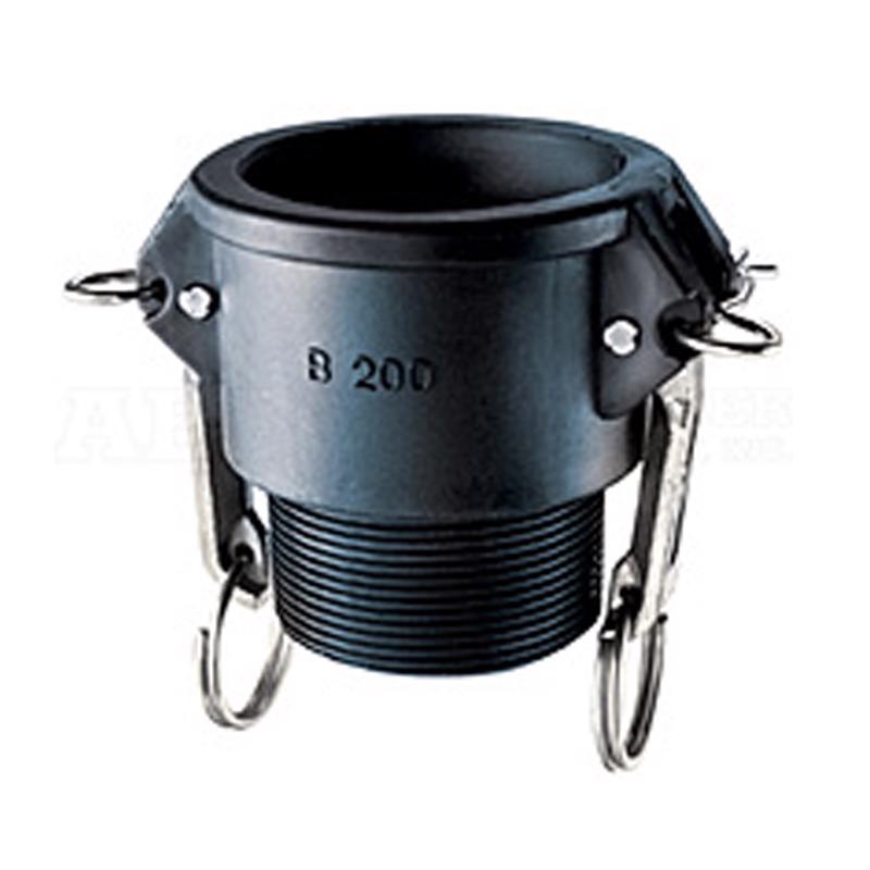 Abbott Rubber Polypropylene 1-1/2 in. D X 1-1/2 in. D Female Coupler 1 pk