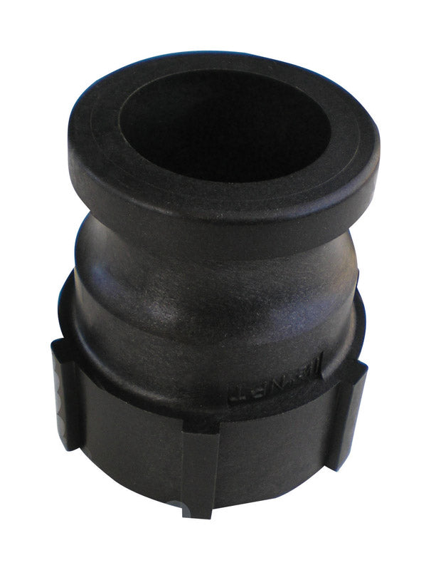 Abbott Rubber Polypropylene 2 in. D X 2 in. D Male Adapter 1 pk