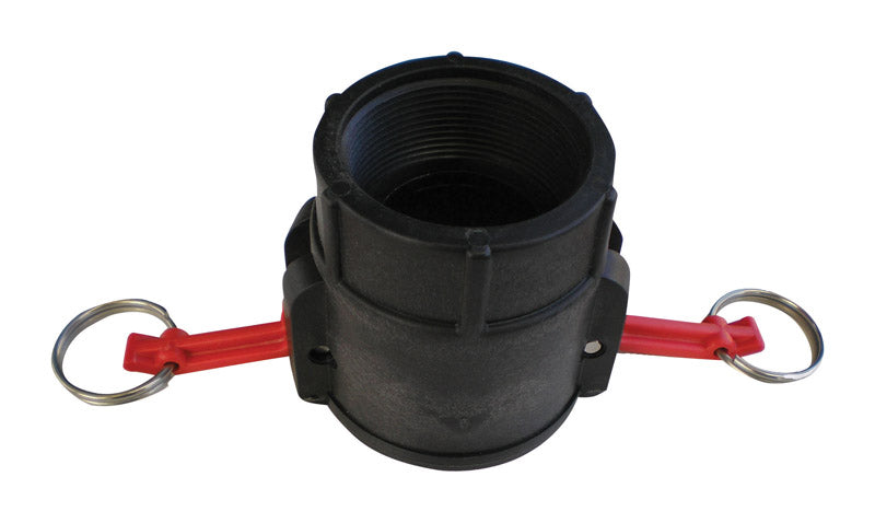 Abbott Rubber Polypropylene 2 in. D X 2 in. D Female Coupler 1 pk