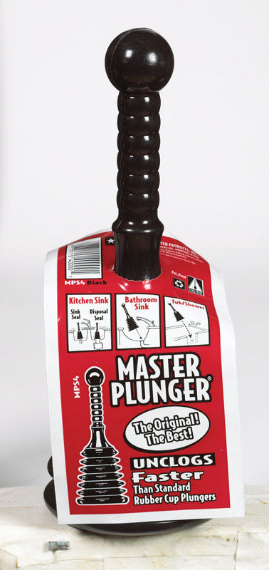 GT Water Products Master Plunger Mini Plunger 12 in. L X 4 in. D