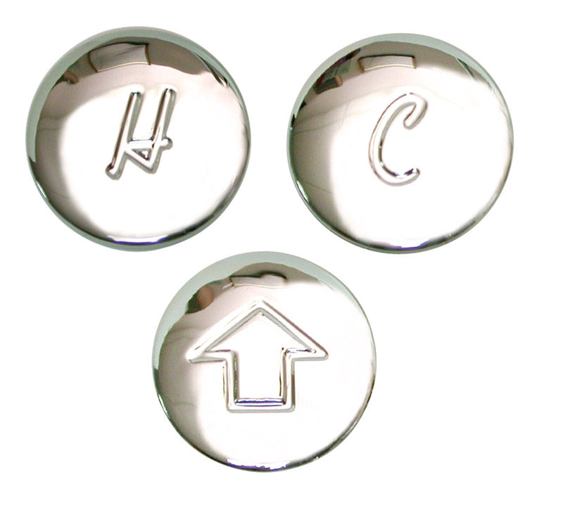 Danco For Crane/Pfister/Savoy Chrome Sink and Tub and Shower Index Button