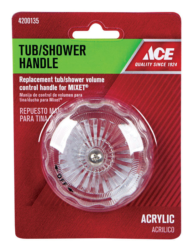 Ace For Mixet Clear Bathroom, Tub and Shower Faucet Handle