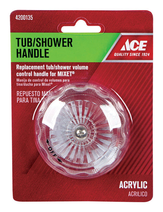 Ace For Mixet Clear Bathroom, Tub and Shower Faucet Handle