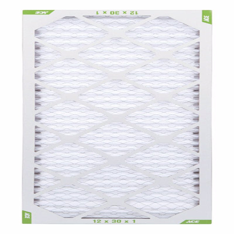 Ace 12 in. W X 30 in. H X 1 in. D Synthetic 8 MERV Pleated Air Filter 1 pk
