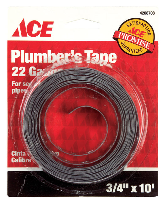 Ace 10 ft. Galvanized Galvanized Steel Hanger Strap