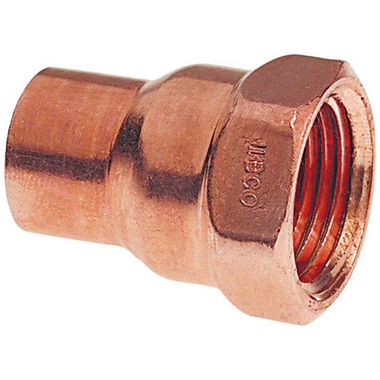 NIBCO 3/4 in. Copper Sweat X 1 in. D FIP Copper Adapter 1 pk