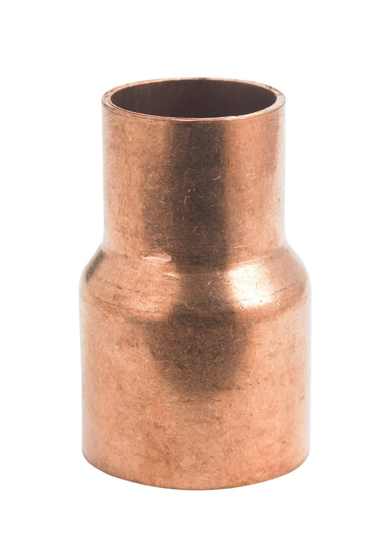 NIBCO 1-1/2 in. Sweat X 1 in. D Sweat Copper Reducing Coupling 1 pk