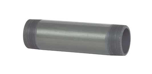 B&K Schedule 80 2 in. MIP X 2 in. D MIP PVC 8 in. Nipple 1 pk