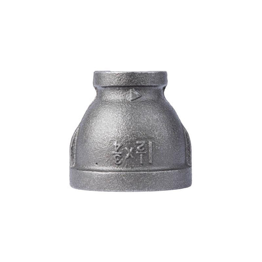 STZ Industries 1-1/2 in. FIP each X 3/4 in. D FIP Black Malleable Iron Reducing Coupling