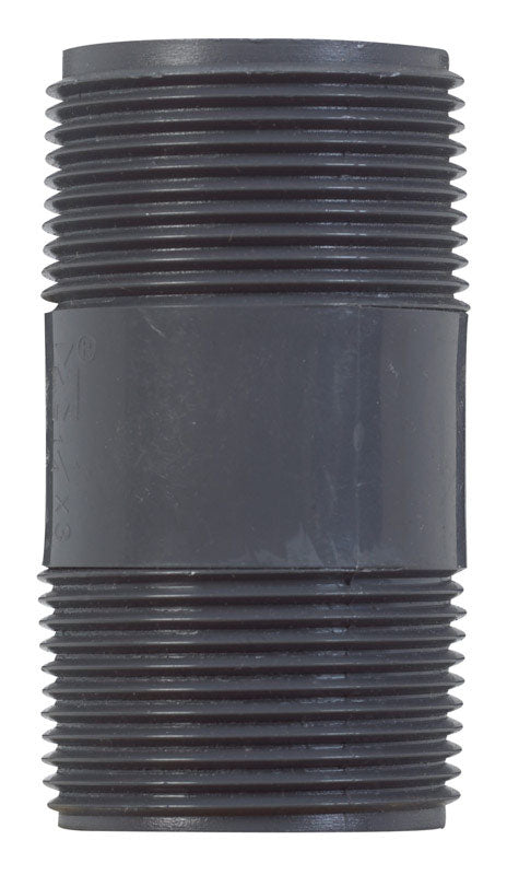 B&K Schedule 80 1-1/4 in. MIP X 1-1/4 in. D MIP PVC 3 in. Nipple 1 pk