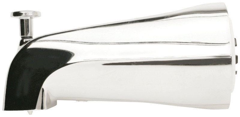 Plumb Pak 1-Handle Chrome Tub Spout with Adapter Kit