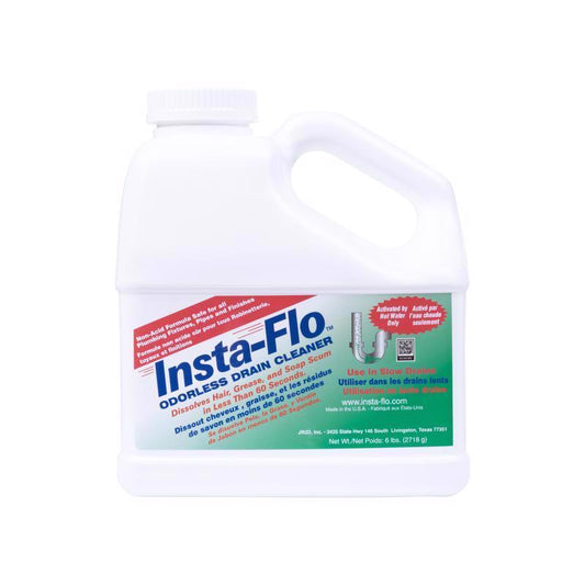 Insta-Flo Crystals Drain Cleaner 6 lb
