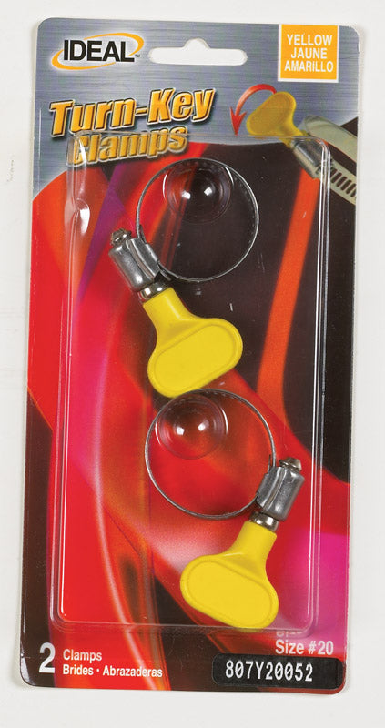 Ideal Tridon 3/4 in. 1-3/4 in. 20 Hose Clamp Stainless Steel Turn Key