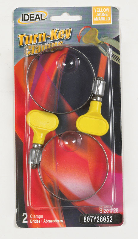 Ideal Tridon 1-1/4 in. 2-1/4 in. 28 Hose Clamp Stainless Steel Turn Key