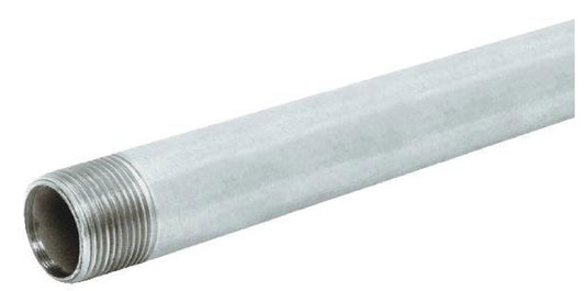 United Pipe & Steel Import 1-1/2 in. D X 10 ft. L Galvanized Steel Pipe
