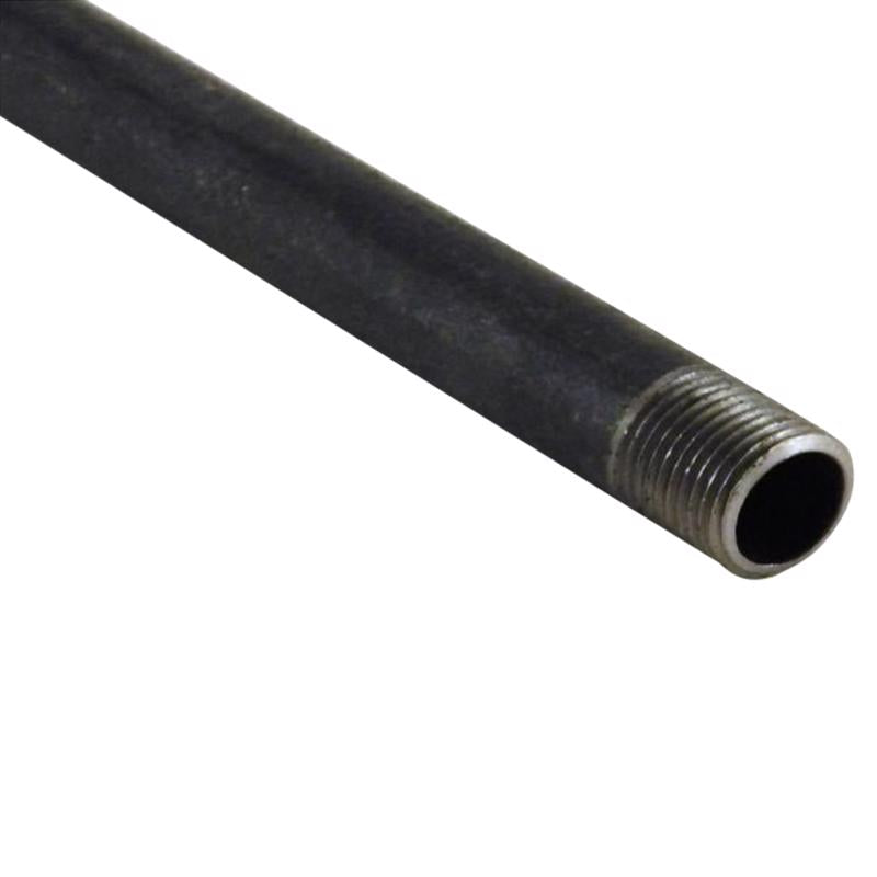 United Pipe & Steel Import 1-1/2 in. D X 10 ft. L Black Steel Pipe