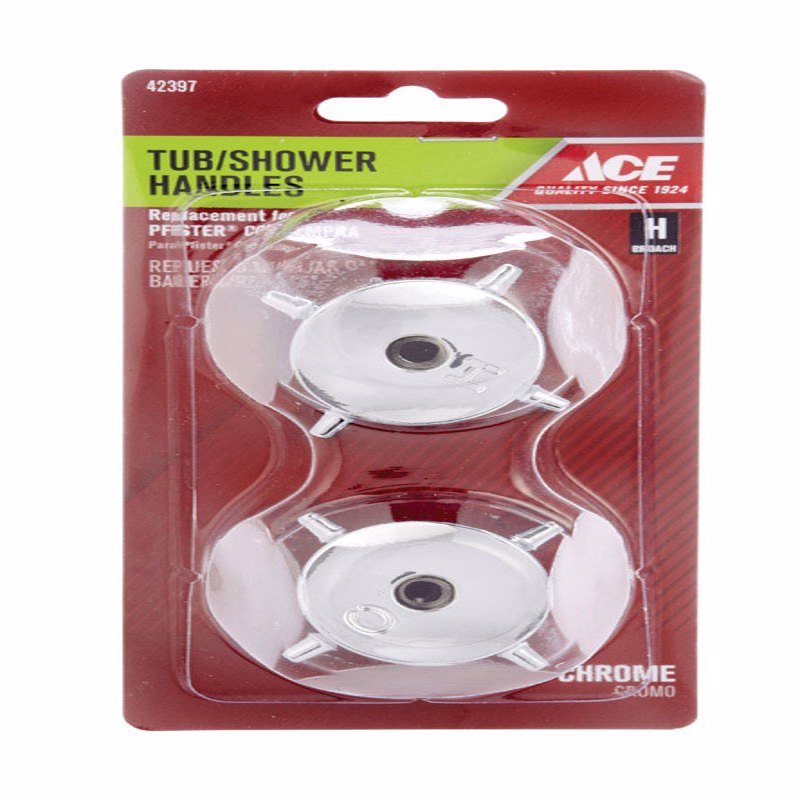 Ace For Pfister Contempra Chrome Tub and Shower Faucet Handles