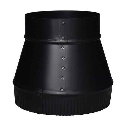 Imperial 6 in. D X 8 in. D Galvanized Steel Stove Pipe Increaser